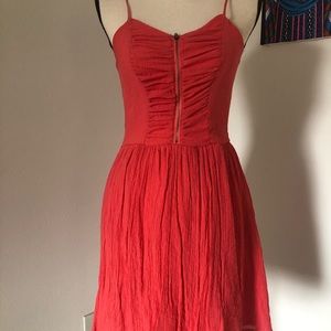 Used Xhilaration zipper front summer dress